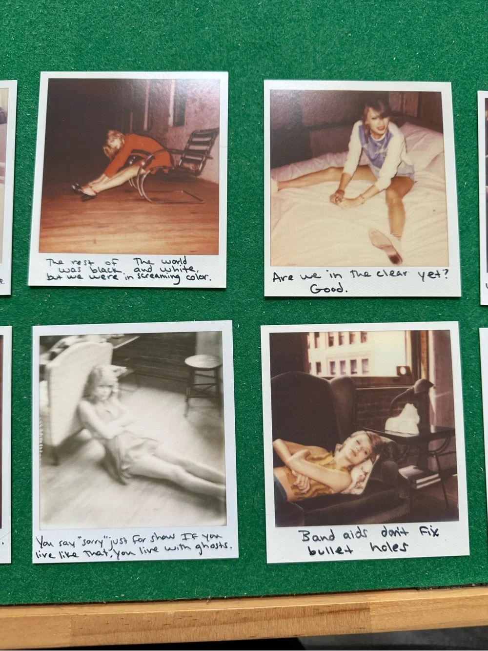 Taylor Swift Polaroid photos set 1989 album NEW